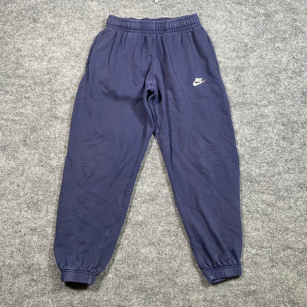 Nike Mens Club Fleece‎ Joggers Navy Blue Sweatpants BV2737-410 Small
